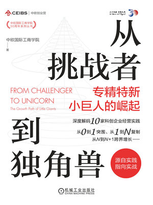 cover image of 从挑战者到独角兽